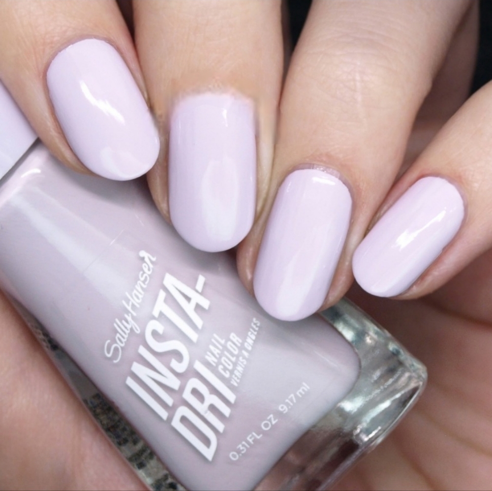 NWT SALLY HANSEN INSTA-DRI N°453 HEATHER HUSTLE!